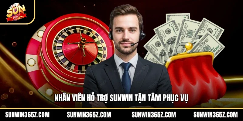 Liên Hệ 1 Sunwin Nhân viên hỗ trợ Sunwin tận tâm phục vụ