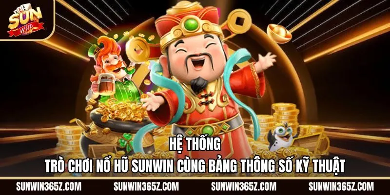 Kho game Nổ hũ Sunwin cùng bảng thông số RTP chuẩn xác